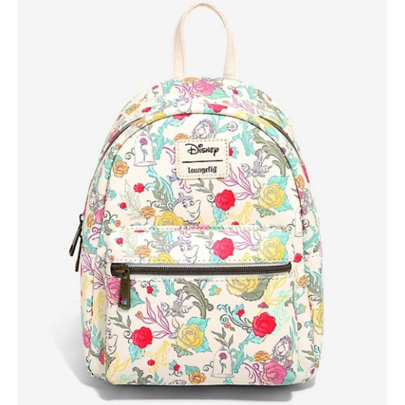 Loungefly Handbags - Loungefly Disney Beauty & the Beast Backpack NWT
